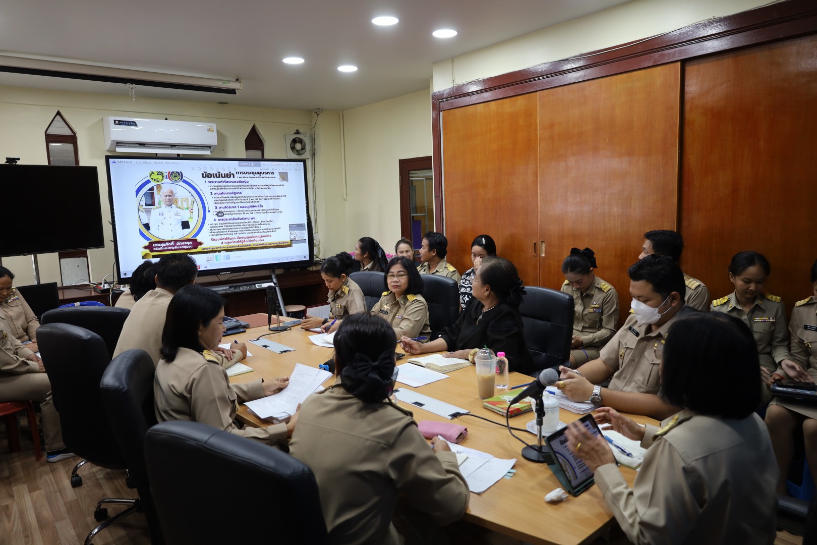 พช.โคราช ประชุมขับเคลื่อนงานนโยบายและภารกิจสำคัญเร่งด่วน ประจำสัปดาห์ (Sharing Day)
