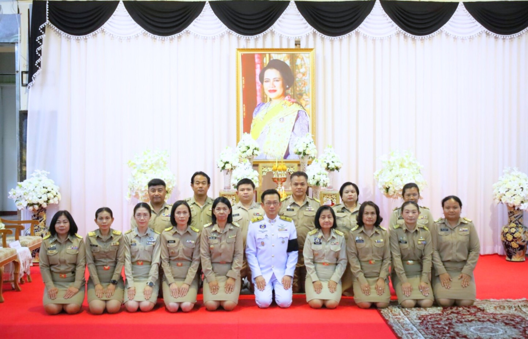 พช.โคราช ร่วมพิธีบำเพ็ญกุศลสวดพระอภิธรรม อุทิศถวายพระราชกุศลแด่สมเด็จพระนางเจ้าสิริกิติ์ พระบรมราชินีนาถ พระบรมราชชนนีพันปีหลวง