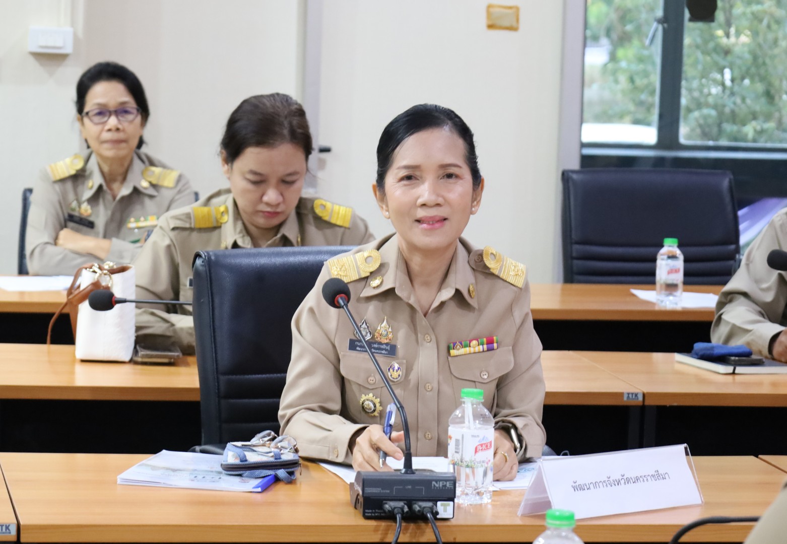 พช.โคราช ร่วมประชุมศูนย์ปฏิบัติการจังหวัดนครราชสีมา (ศปก.นม.) ครั้งที่ 12/2568 