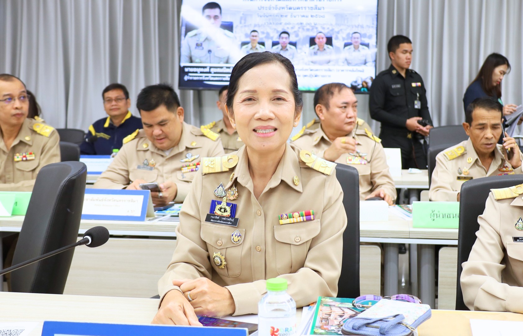 พช.โคราช ร่วมประชุมกรมการจังหวัดนครราชสีมา และหัวหน้าส่วนราชการประจำจังหวัดนครราชสีมา ครั้งที่ 12/2568 ประจำเดือนธันวาคม 2568