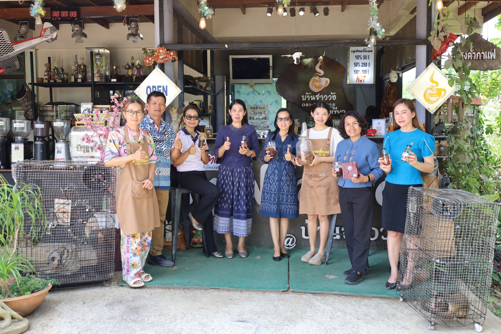 พช.โคราช ลงพื้นที่วังน้ำเขียว ติดตามความก้าวหน้าโครงการ KBO ดัน “กาแฟขี้ชะมด” แห่งเดียวในโคราช ต่อยอดจากกาแฟ GI สู่มาตรฐานสากล