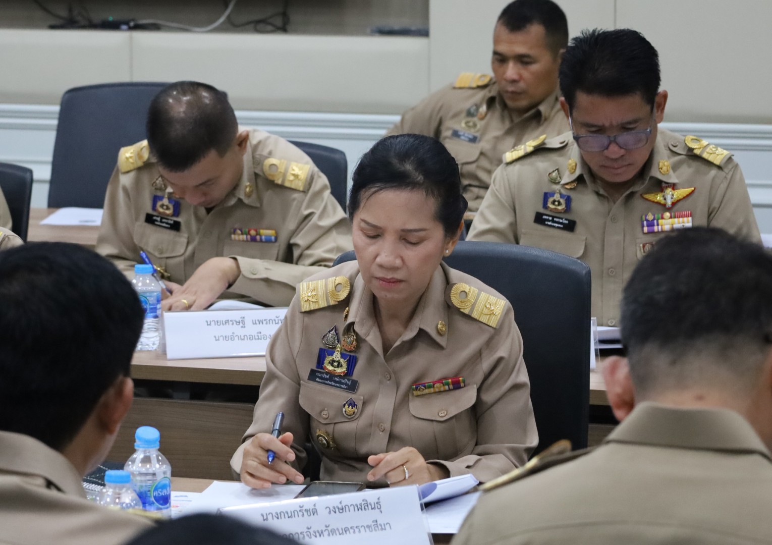 พช.โคราช ร่วมประชุมนายอำเภอและหัวหน้าส่วนราชการสังกัดกระทรวงมหาดไทย ครั้งที่ 4/2569 ประจำเดือนเมษายน 2569