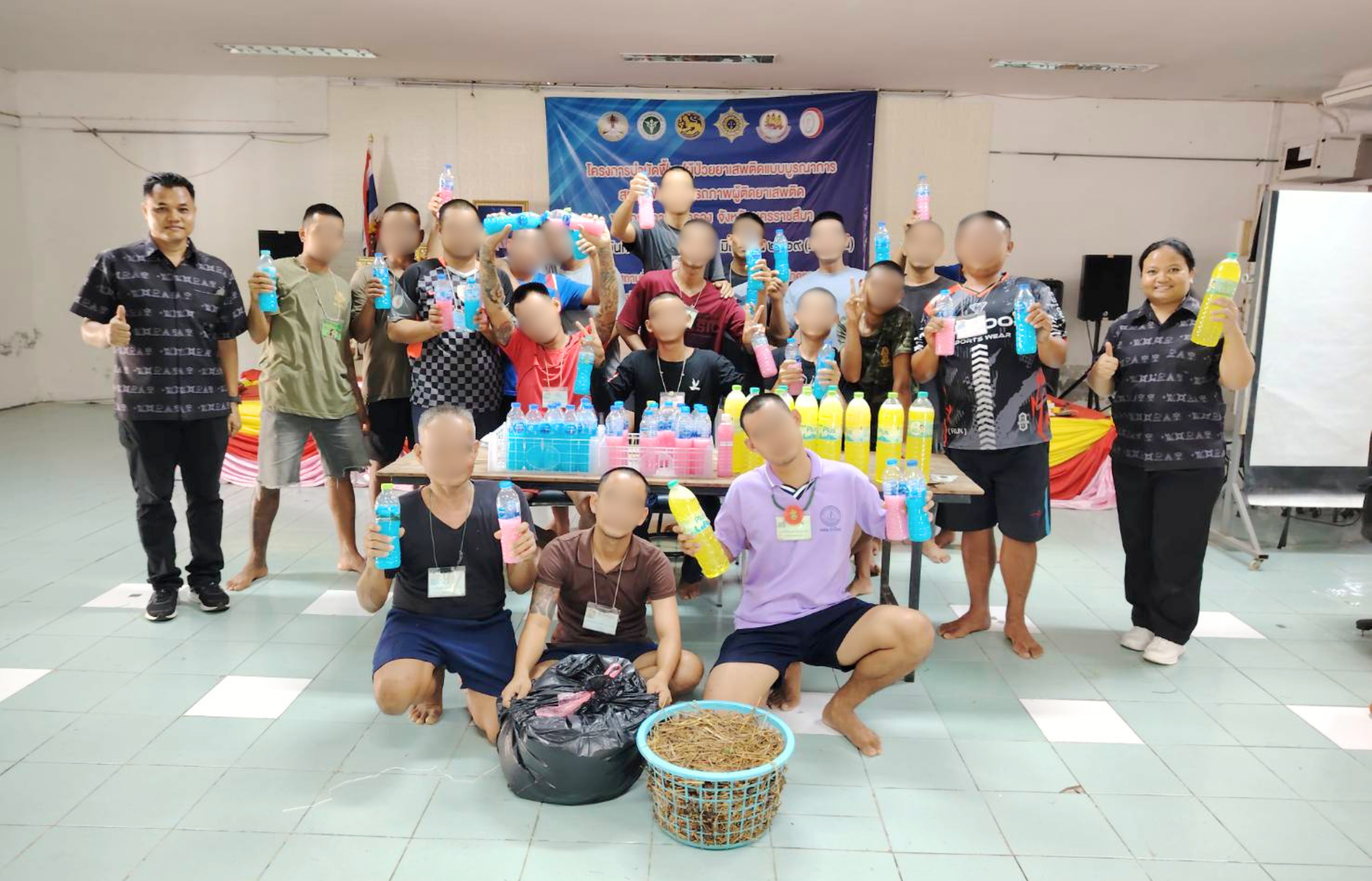 พช.โคราช ร่วมเป็นวิทยากรให้ความรู้ และฝึกอาชีพให้ผู้เข้าอบรมโครงการบำบัดฟื้นฟูผู้ป่วยยาเสพติดแบบบูรณาการฯ (120 วัน)