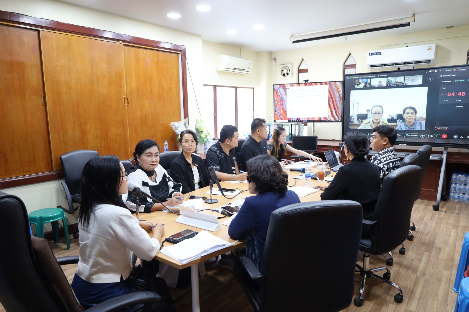 พช.โคราช ขับเคลื่อน “CD Korat Happiness Together” จัดประชุมนิเทศสัมพันธ์ต่อเนื่องวันที่ 3 โซนอำเภอหมี่โคราชและโซนอำเภอดินด่านเกวียน มุ่งสร้างนวัตกรรมเด่นและทีมงานแกร่ง ประจำปี 2569
