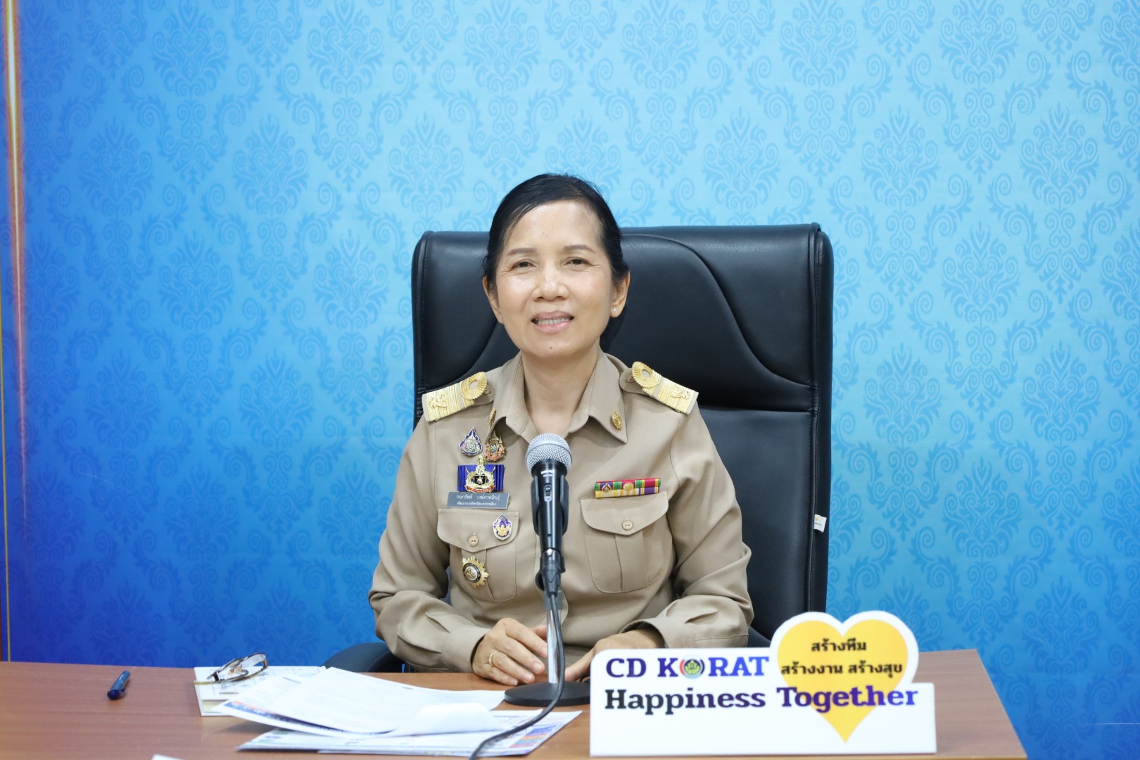 พช.โคราช จัดประชุมประจำสัปดาห์ (Monday Sharing) ขับเคลื่อนนโยบายและภารกิจสำคัญ วางแผนทำงานเชิงรุก เตรียมพร้อมลุยประกวดกิจกรรมพัฒนาชุมชน