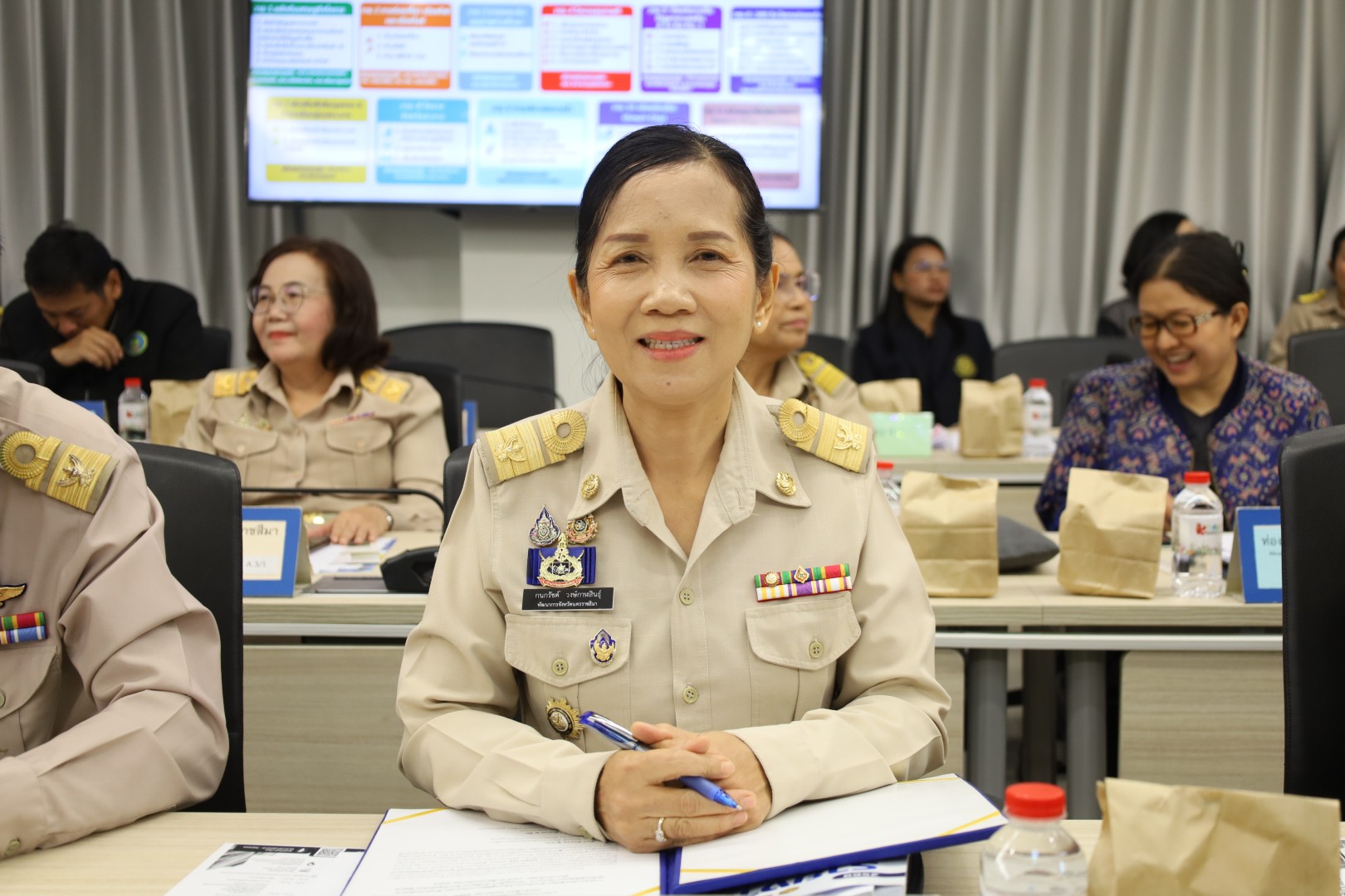 พช.โคราช ร่วมประชุมกรมการจังหวัดนครราชสีมา ครั้งที่ 5/2569 นำเสนอผลคุณภาพชีวิตคนโคราช ปี 69 พร้อมขับเคลื่อน “1+11 Agenda Korat” ชูผ้าอัตลักษณ์พื้นถิ่นโคราชสร้างเศรษฐกิจชุมชน