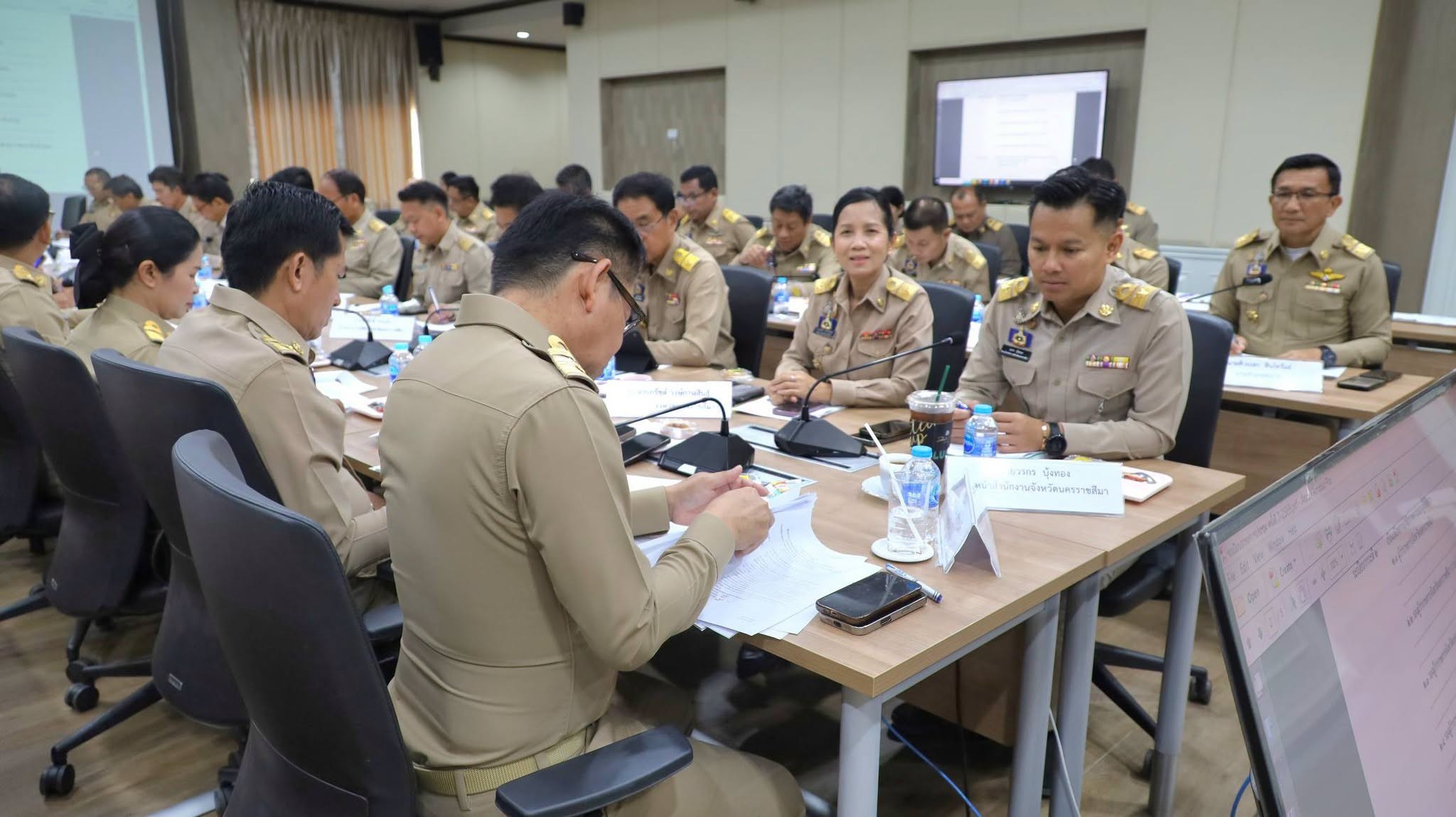 พช.โคราช ร่วมประชุมนายอำเภอและหัวหน้าส่วนราชการสังกัดกระทรวงมหาดไทย ครั้งที่ 7/2569 ประจำเดือนกรกฎาคม 2569