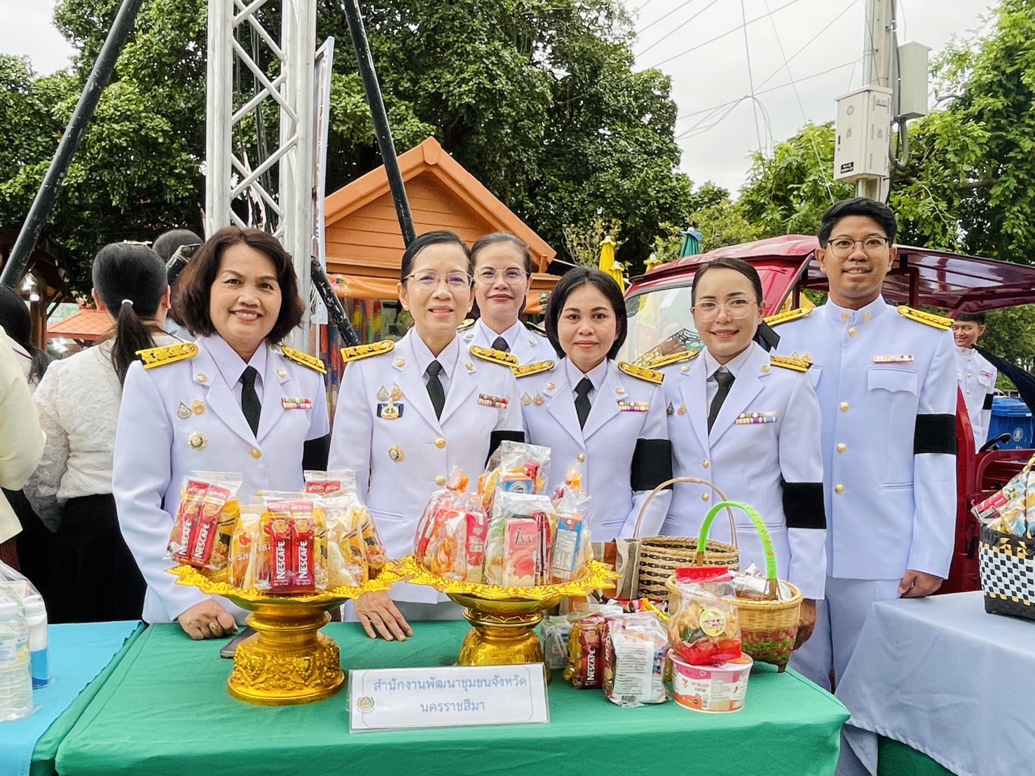 พช.โคราช ร่วมพิธีทำบุญตักบาตรถวายพระราชกุศล เนื่องในโอกาสวันเฉลิมพระชนมพรรษา 28 กรกฎาคม 2569