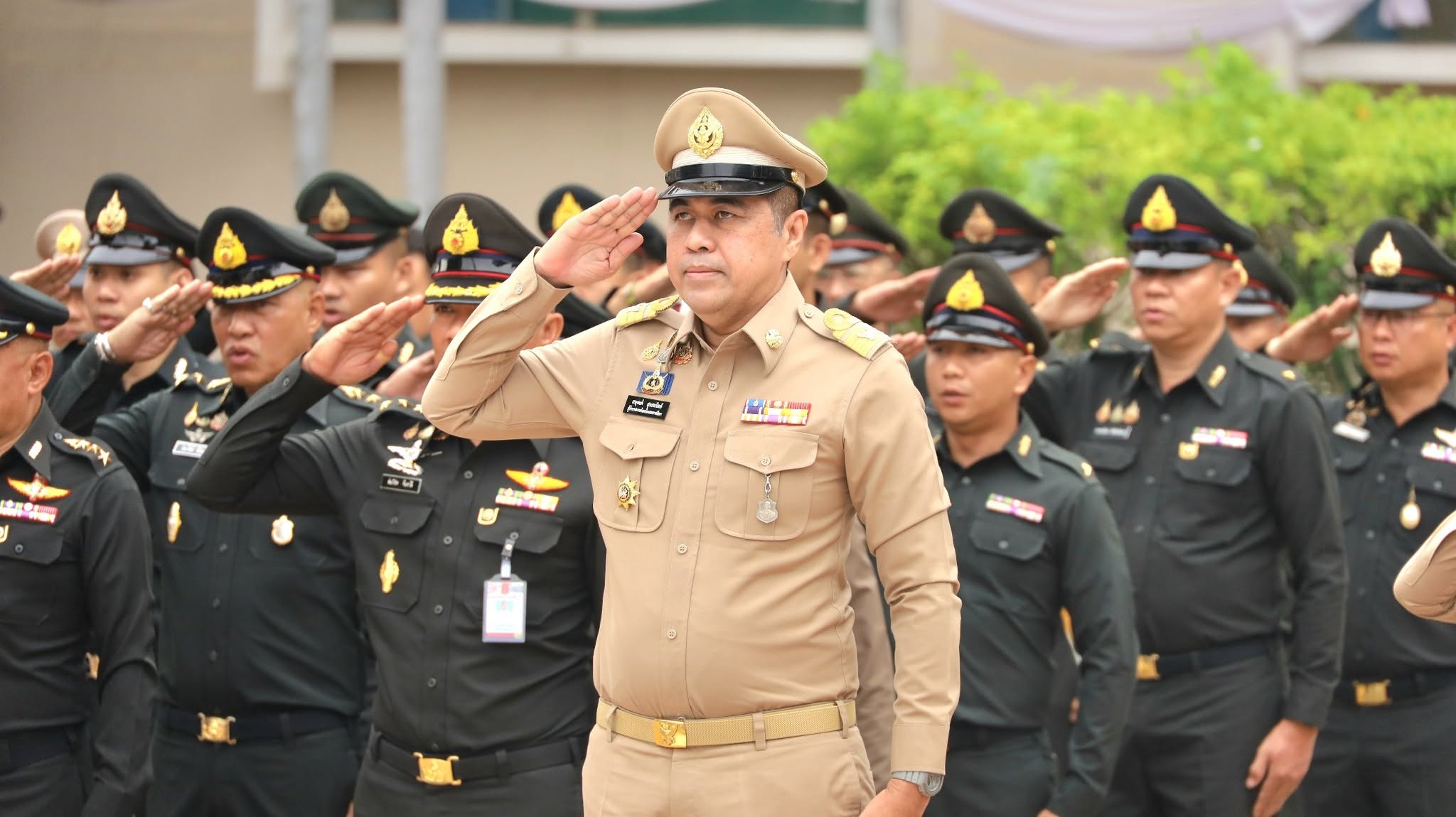 พช.โคราช รวมพลังเคารพธงชาติ เสริมวินัย สร้างความรักสามัคคีและความจงรักภักดีต่อสถาบันหลักของชาติ