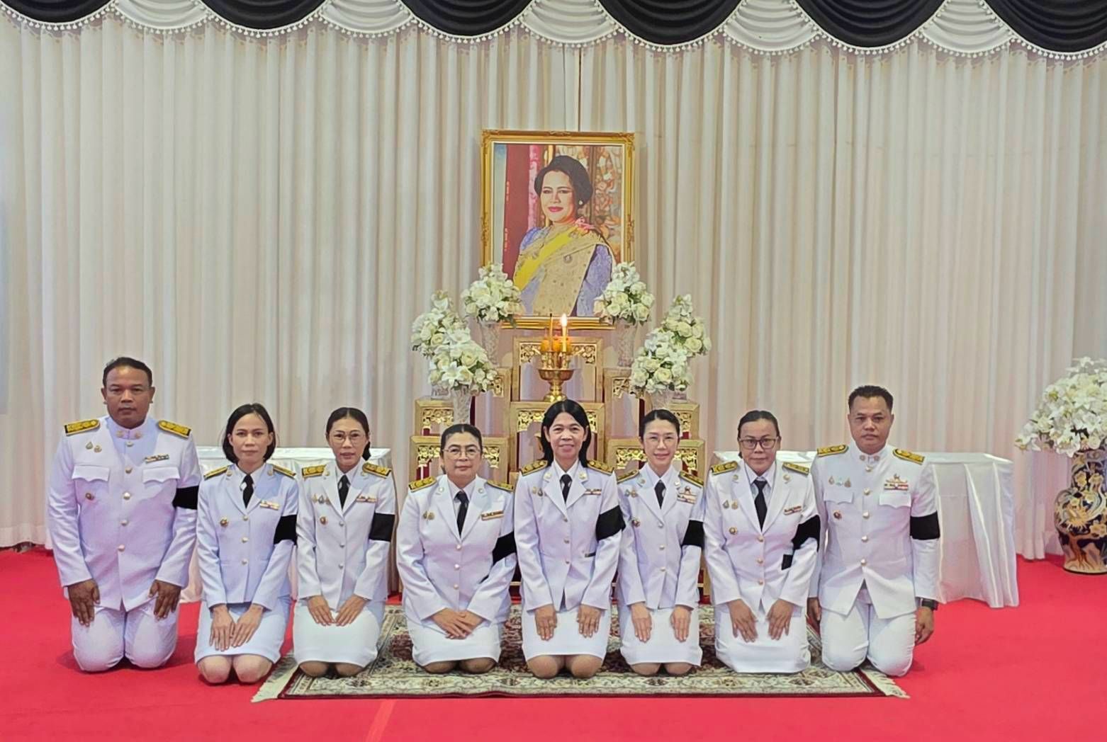 พช.โคราช ร่วมพิธีบำเพ็ญกุศลน้อมรำลึกวันคล้ายวันสวรรคต สมเด็จพระพันปีหลวง พร้อมร่วมอำนวยความสะดวกพิธีถวายดอกไม้จันทน์ภาคประชาชนตัวแทน