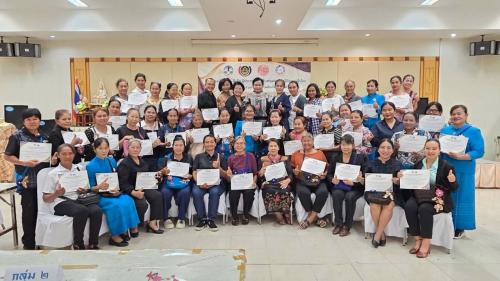 พช.โคราช ปิดการอบรม “การแปรรูปผลิตภัณฑ์จากผ้า” รุ่นที่ 1 มอบใบประกาศฯ พร้อมส่งต่อภารกิจ ต่อยอดผ้าอัตลักษณ์ สู่ผลิตภัณฑ์สร้างมูลค่า