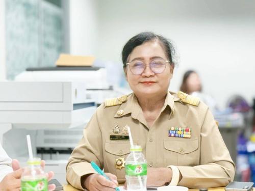 พช.โคราช ลงพื้นที่ติดตามผลการดำเนินงานสำนักงานพัฒนาชุมชนอำเภอเมืองนครราชสีมา