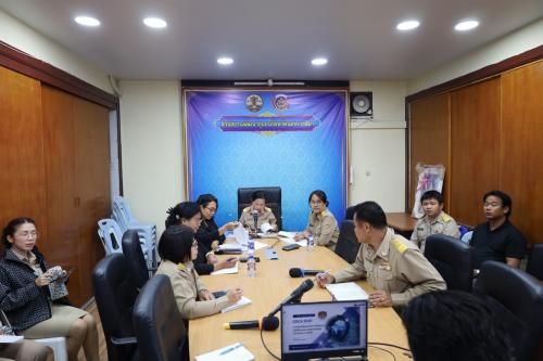 พช.โคราช ประชุมขับเคลื่อนงานนโยบายและภารกิจสำคัญเร่งด่วน ประจำสัปดาห์ (Monday Sharing)